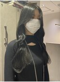 【 YOKE 】ブルーサファイアうる艶髪ヨシンモリ韓国