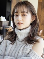 アフロート ギンザ(AFLOAT GINZA)&nbsp;【白川】20代30代40代ぱっつん前髪ショコラアッシュ23.1.27