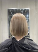 【chika Style】ハイトーンボブ