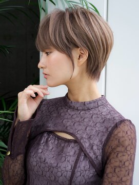 エインアンリー 表参道(AIN.ANLY.) 前髪あり大人ショート20代30代40代【AIN.表参道】川原大地