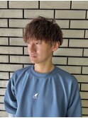 ツイストスパイラルマッシュ　新宿/メンズパーマ/ツイスパ