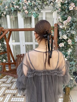 ビハツヤ(BIHATSU-YA) お呼ばれカチモリヘアセット