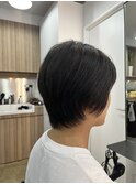 襟足タイトめショート
