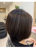 すっきりカッコ可愛いショートボブ♪