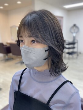 松本平太郎美容室 吉祥寺パートファイブ(PART5) 【イノアカラー×アッシュブラック/30代40代50代60代】