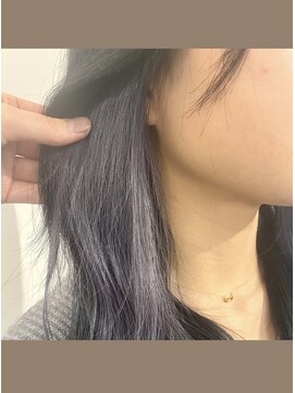 ファンドットレイ(Fan. ray) インナーカラー×シルバー