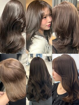 アイシー 表参道(ICY) 暗めから明るめまでヘーゼルベージュ