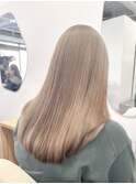 ベージュ/グレージュ/韓国/ケアブリーチ/新越谷/南越谷