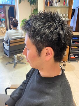 ヘアリゾート粋 ティガ 池袋店(tiga) ツーブロック/刈り上げ/ショート/メンズ