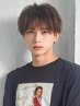 【メンズ限定】カット＋メッシュorハイライト＋ONカラー　￥12000