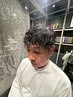 カット＆パーマ＆シェービング（眉カット込）＆シャンプー￥14,500→￥12,000