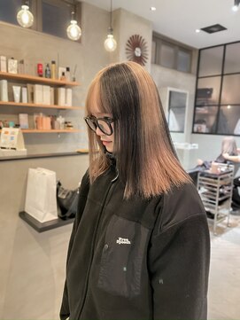 サロウィン 熊本上通り店(SALOWIN) チェリーブラウンチェリーピンクピンクカラーピンクベージュ