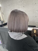 ラヴィリス バイ レム(Raviliss by rem)&nbsp;パープルシルバー ボブ 髪質改善トリートメント 奈良 桜井