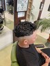 【夏限定】極道パーマ+メンズカット