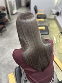 透明感カラーでイメチェン/前髪◎艶髪/髪質改善/縮毛矯正/代々木