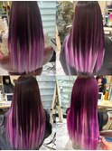 パープルカラーエクステロング