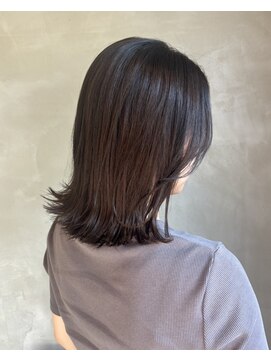 イキプラスディードットログ 大和八木駅前店(ikii+D.Log) 暗めグレージュ/透明感/レイヤー/奈良/大和八木/橿原