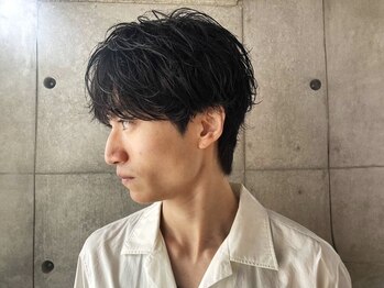 ブルニール 心斎橋(BLEUNIR)の写真/メンズ専門サロンならではのメンズカット・メンズパーマで幅広くご提案◎【大阪/心斎橋/本町】