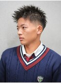 フェザーショート/刈り上げショート/アップバング/フェード/姫路