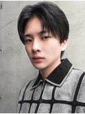 MEN’S HAIRブルーブラックシャドウパーマ