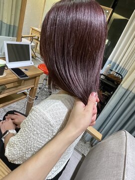 くすみバイオレット