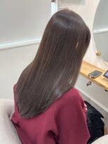 シアエミュー 新越谷店(SHEER emu)&nbsp;透明感クールブラウン × 質感カット