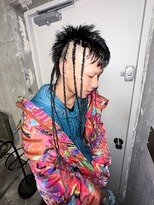 オーン 渋谷(OOn) 黒マレット