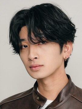 フィフスパーク(fifth PARK) 渋谷フェザーパーマ毛流れノーセット社会人ヘアニュアンスパーマ