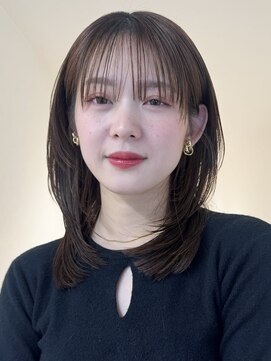 アイトーキョーエス 渋谷(AI TOKYO S) レイヤーボブ/オリーブベージュ/結べるボブ