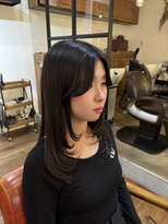 ロウスリー(Lowsly)&nbsp;韓国風顔まわりカット顔まわり小顔レイヤー３０代４０代５０代