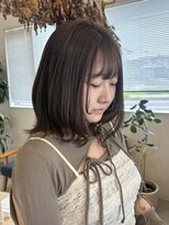 ジジ 宇都宮(Gigi)&nbsp;ブリーチ毛さん必見、ワンカラーでプリン撃退カラー【宇都宮】