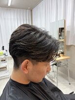 アヌ(ANU)&nbsp;メンズ　フェザーパーマ