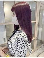サロン 名和店(SALON)&nbsp;艶感たっぷりピンクパープル　by mika