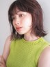 [大人女性に抜け感]カット＋ケアパーマ（頭浸浴付き）￥19140