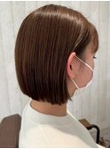30代40代50代◎白髪染めリタッチカラー丸みショート西新井
