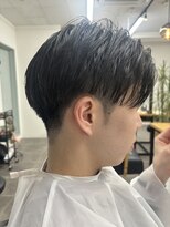 クワイア 川崎店(0choir) 刈り上げセンターパート/波巻きツイストスパイラル