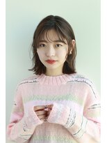 ヘアーアンドメイク エクリ 不動前店(Hair&Make equri)&nbsp;20代30代40代フェザーバングボブ