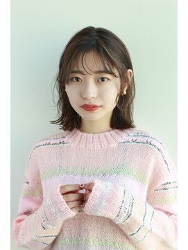 ヘアーアンドメイク エクリ 不動前店(Hair&Make equri) 20代30代40代フェザーバングボブ