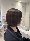 ワンホンレイヤー/ミルクティーブロンド/ダークブルー/平塚