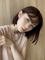 トイロ 武蔵小杉(Toiro) シースルーバングボブ切りっぱなしボブ