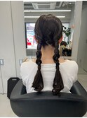 大人可愛いタイトツインアレンジ【清板】