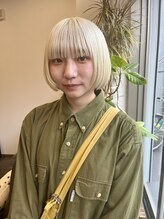 ギルド(guild.) 丸みボブ × ハイトーンブロンド