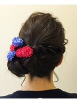 レイフィールド はません店&nbsp;片側お団子が可愛いゆるっとアレンジ！