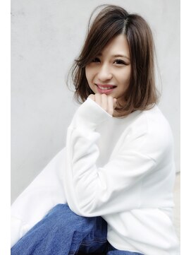 ラテ 武蔵小杉(LATTE) 【LATTE武蔵小杉】大人ミディアム 小顔カット 似合わせパーマ
