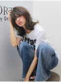 【FLAP】人気の鎖骨下外ハネミディアム