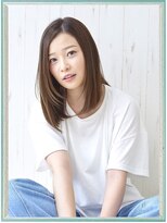 ノアエクレ 銀座(noah ecle)&nbsp;【noahecle銀座】グレージュ似合わせナチュサラストレート