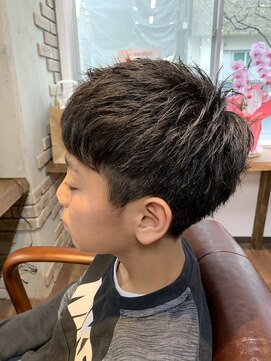 リンクスヘアー(LINqS hair) ナチュラルツーブロックショート