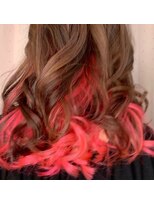 ピア ヘアーズ PIAA hair's&nbsp;インナーカラーピンク