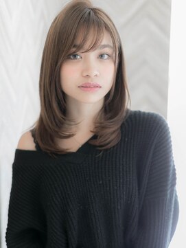 ローマ ギンザ(ROMA Ginza) 【ROMA】ダークカラー/ココアブラウン/小顔ひし形レイヤーカット
