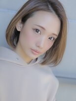 アグ ヘアー プリム 久留米2号店(Agu hair prime)&nbsp;《Agu hair》小顔効果◎耳掛けボブ